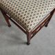 Jugendstil stool in beech and mahogany attributed to Otto Wagner, 1910s.