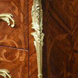 Mahogany chest of drawers, Louis XV style – 1st part of the 20th century