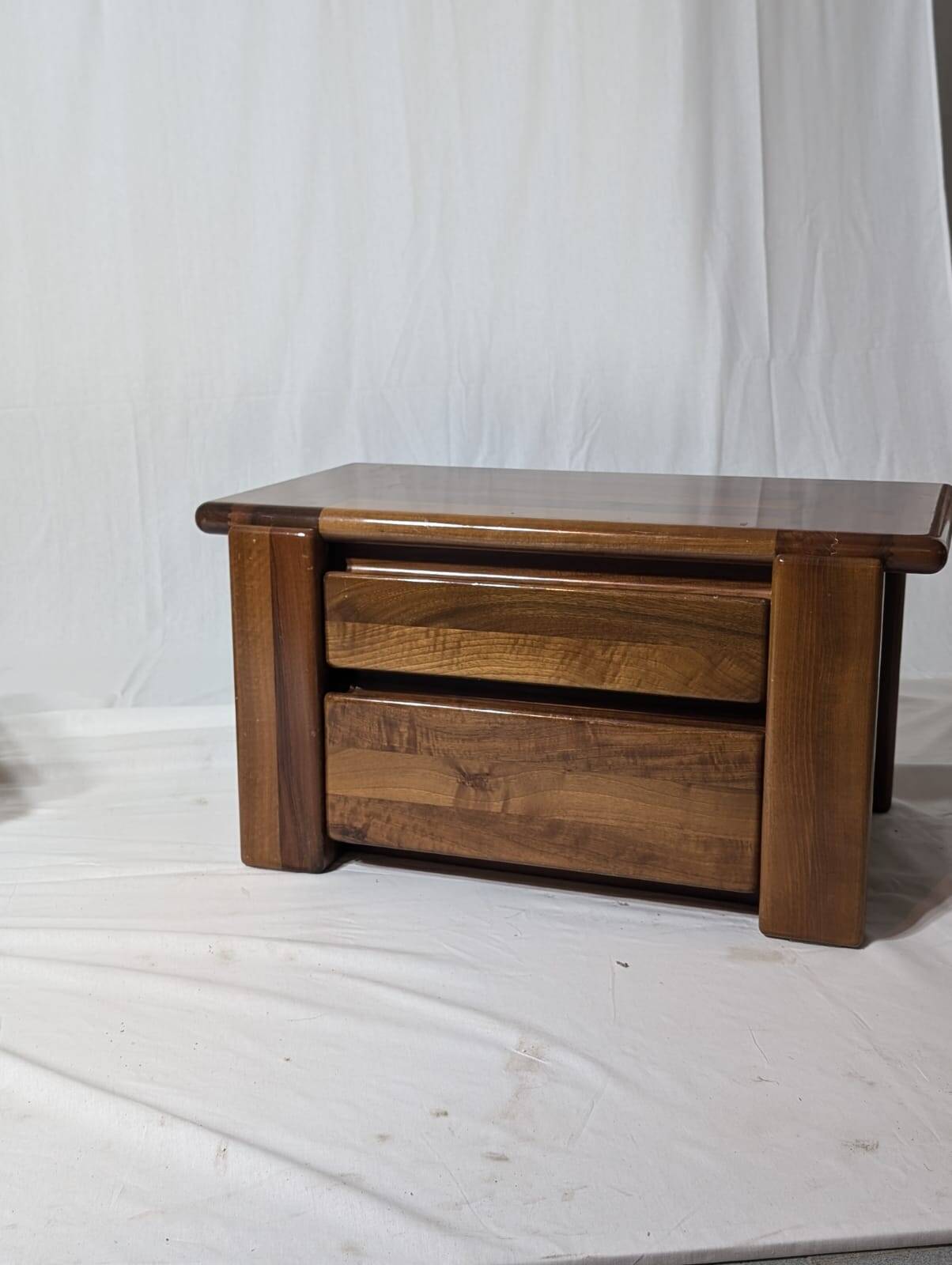 Set of 2 Bedside Tables by Mario Marenco for Mobilgirgi, 70s