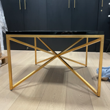 Black lacquered coffee table Decca