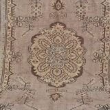 Brown Handmade Tribal Oushak Rug sku2333