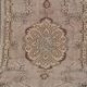 Brown Handmade Tribal Oushak Rug sku2333