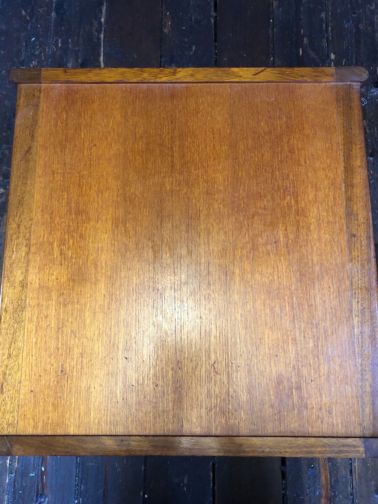 Vtg Mid Century BCM Teak Side Occasional Coffee Table Retro 60s Danish Design