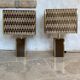 Paire de lampes 1970