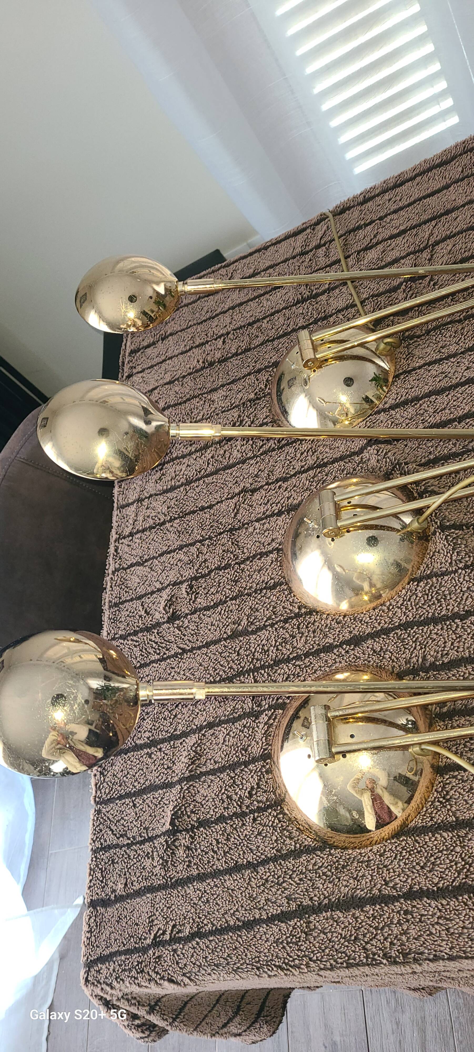 3 lampes de bureau vintage Zonca Voghera