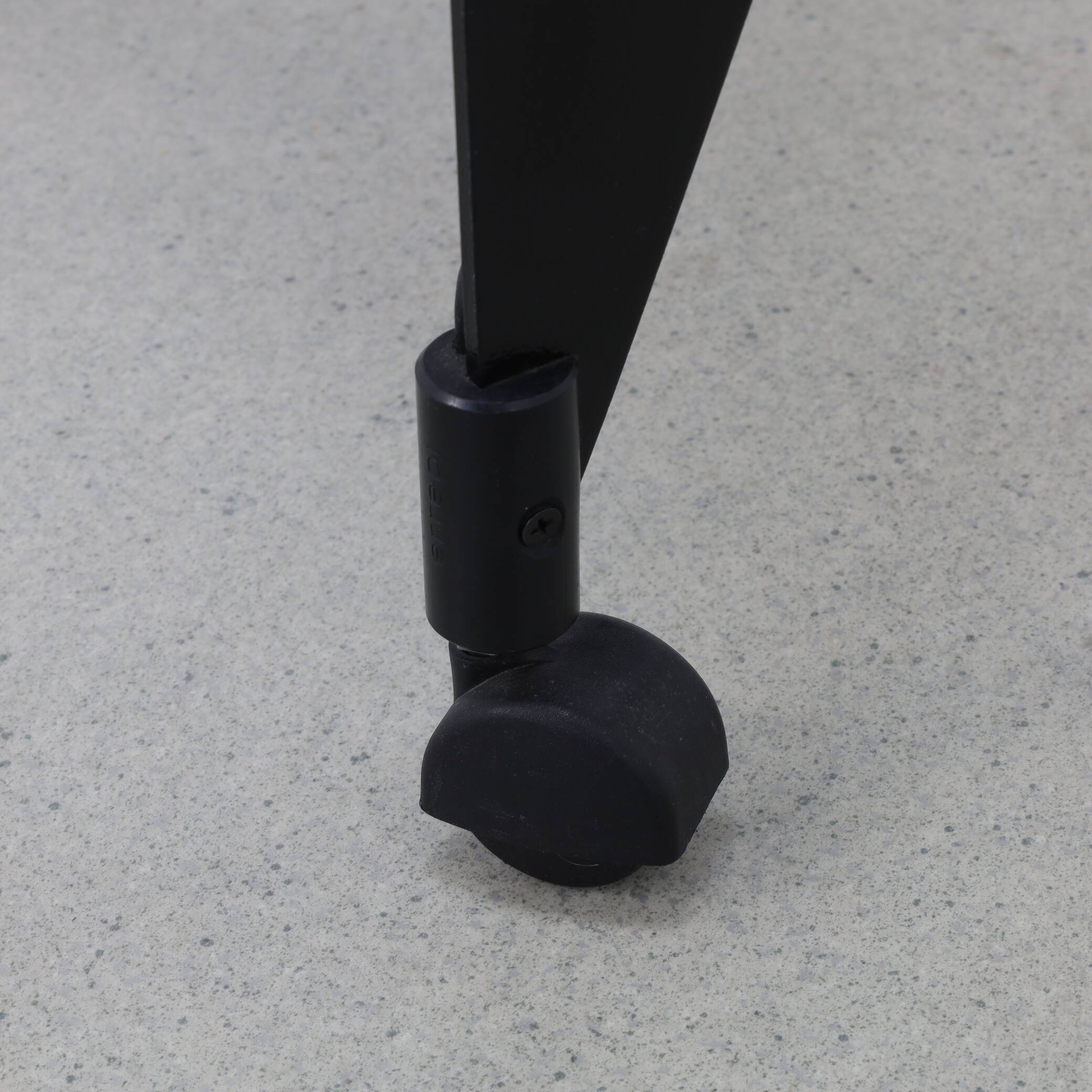 Side table on wheels Harlequin Errebi Italy, 1980s Memphis style