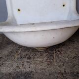 Water fountain, sink enamelled cast iron sink, ep 1950