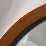 Miroir suédois en teck par Uno &Östen Kristiansson pour Luxus 50cm