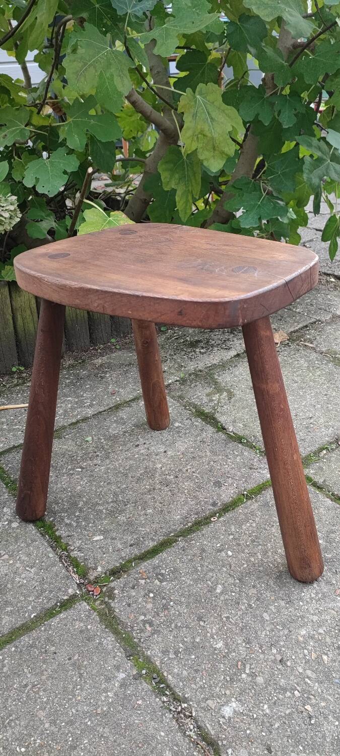 Brutalist stool 1950