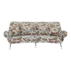 1950s Italian Curved "Banana" 3-Seater Sofa