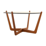 Coffee table made by Lebus in solid teak