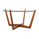Coffee table made by Lebus in solid teak