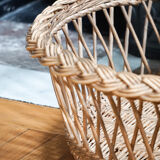 Wicker paner diameter 53 cm