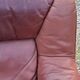 Paire de fauteuils et canapé De Sede en cuir cognac des années 70/80