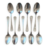 ALFENIDE "CHRISTOFLE" silver-plated cutlery set, TOSCA model. - Ref 09.