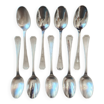 ALFENIDE "CHRISTOFLE" silver-plated cutlery set, TOSCA model. - Ref 09.
