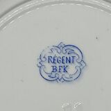 Assiettes plates Boch Frères Keramis Régent
