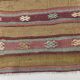 5x6 Unique Wall Hanging Option, Vintage Wool Area Kilim Rug, 148x191Cm