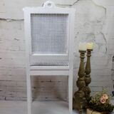 Chaises Louis XVI Patine blanche Shabby Chic