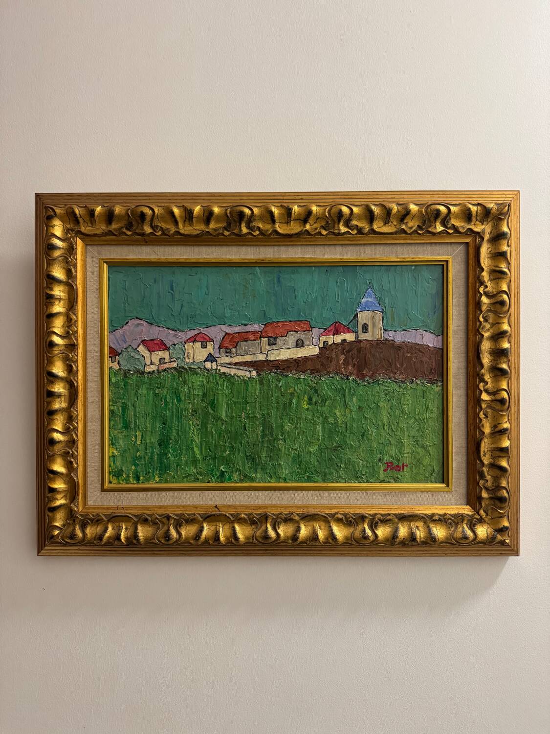 Post-Impressionist landscape painting