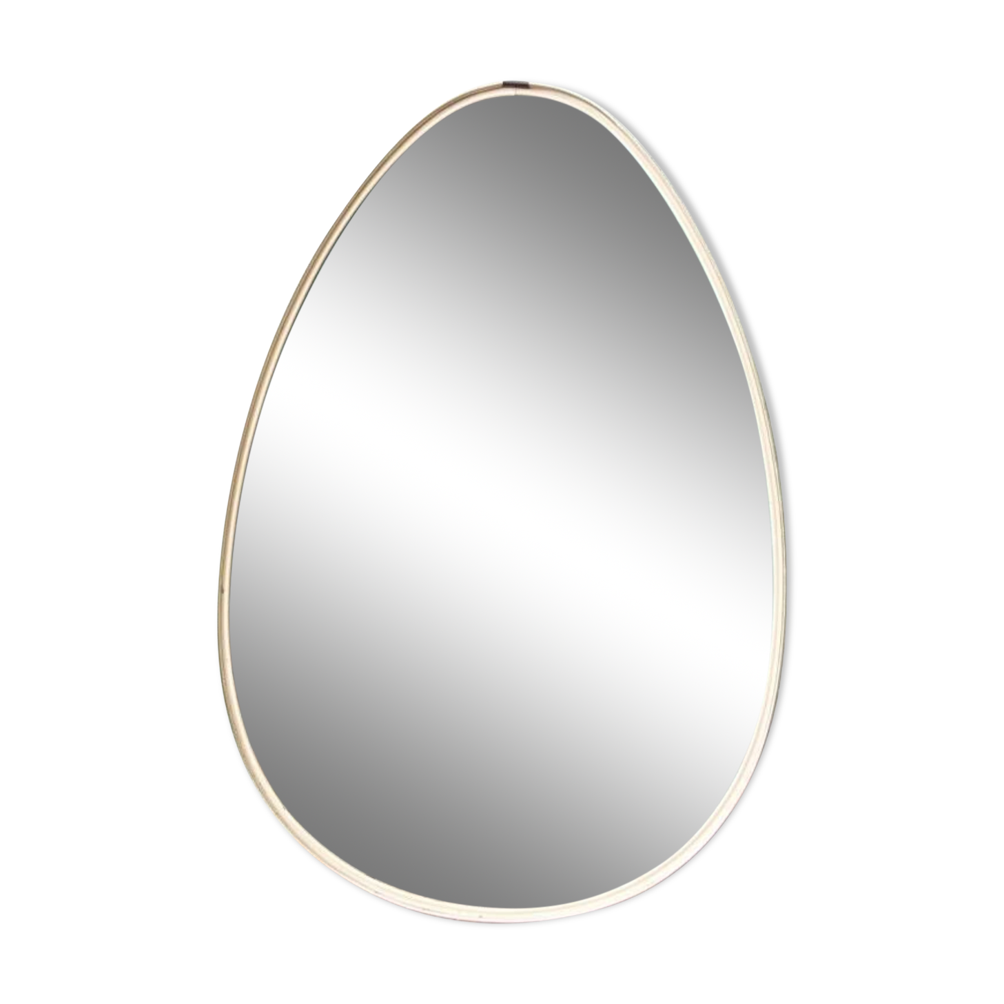 Free-form mirror, egg, 1960s