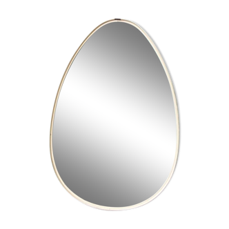 Miroir forme libre, oeuf, années 60