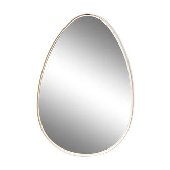 Free-form mirror, egg, 1960s
