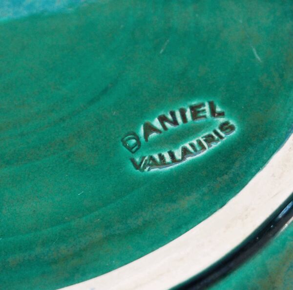 Grand plat Daniel Vallauris
