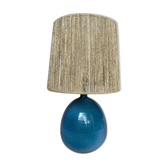 Ceramic stoneware lamp the cyclades