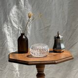 Small glass candy box Cristal d'Arques France