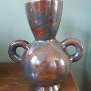 Very original vintage vase in the shape of an amphora