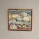 Swedish Oil on Canvas – “Catalan Landscape” by Rune Rådsten – Signed – Vintage & Framed