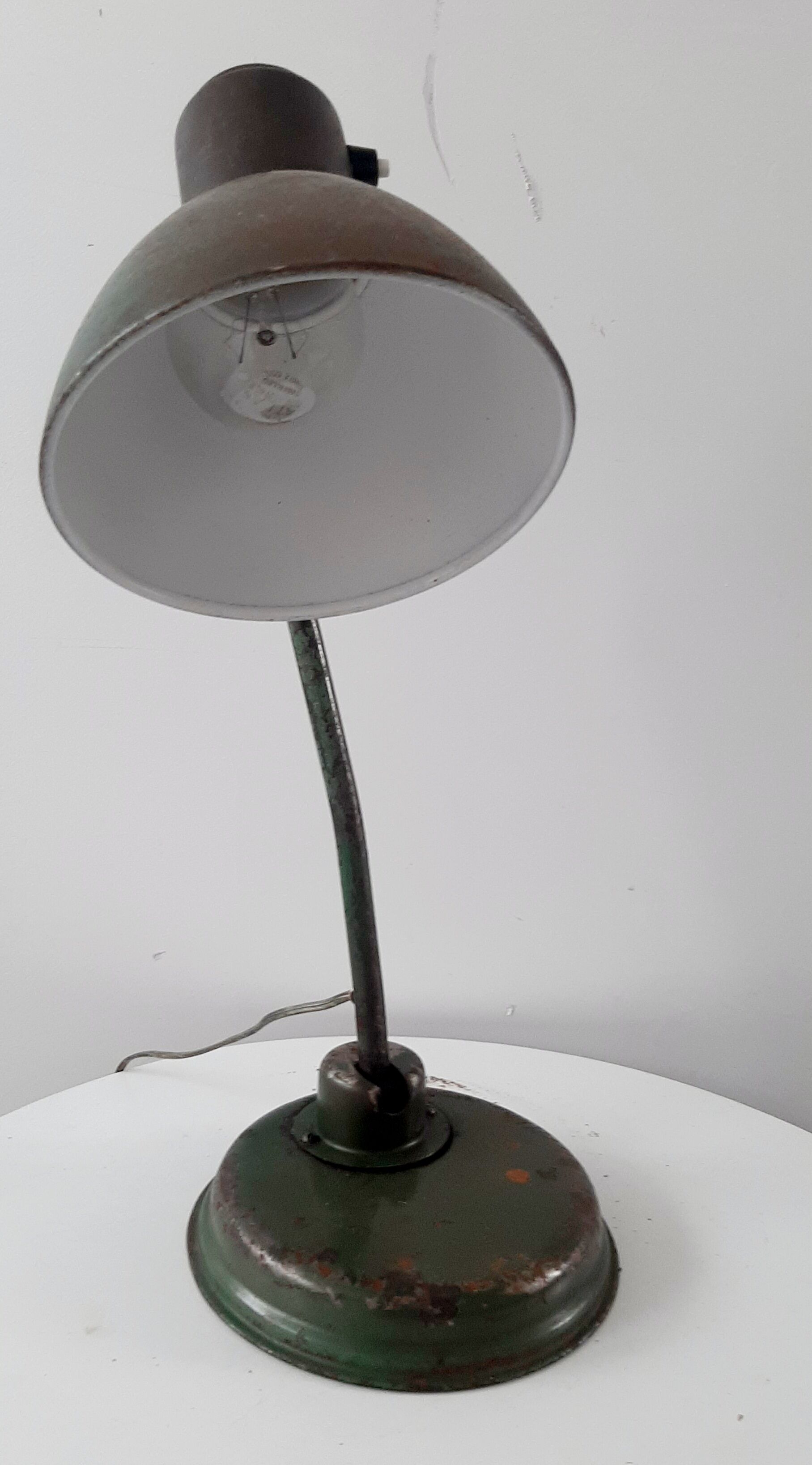 Table lamp from industrial deco workshop