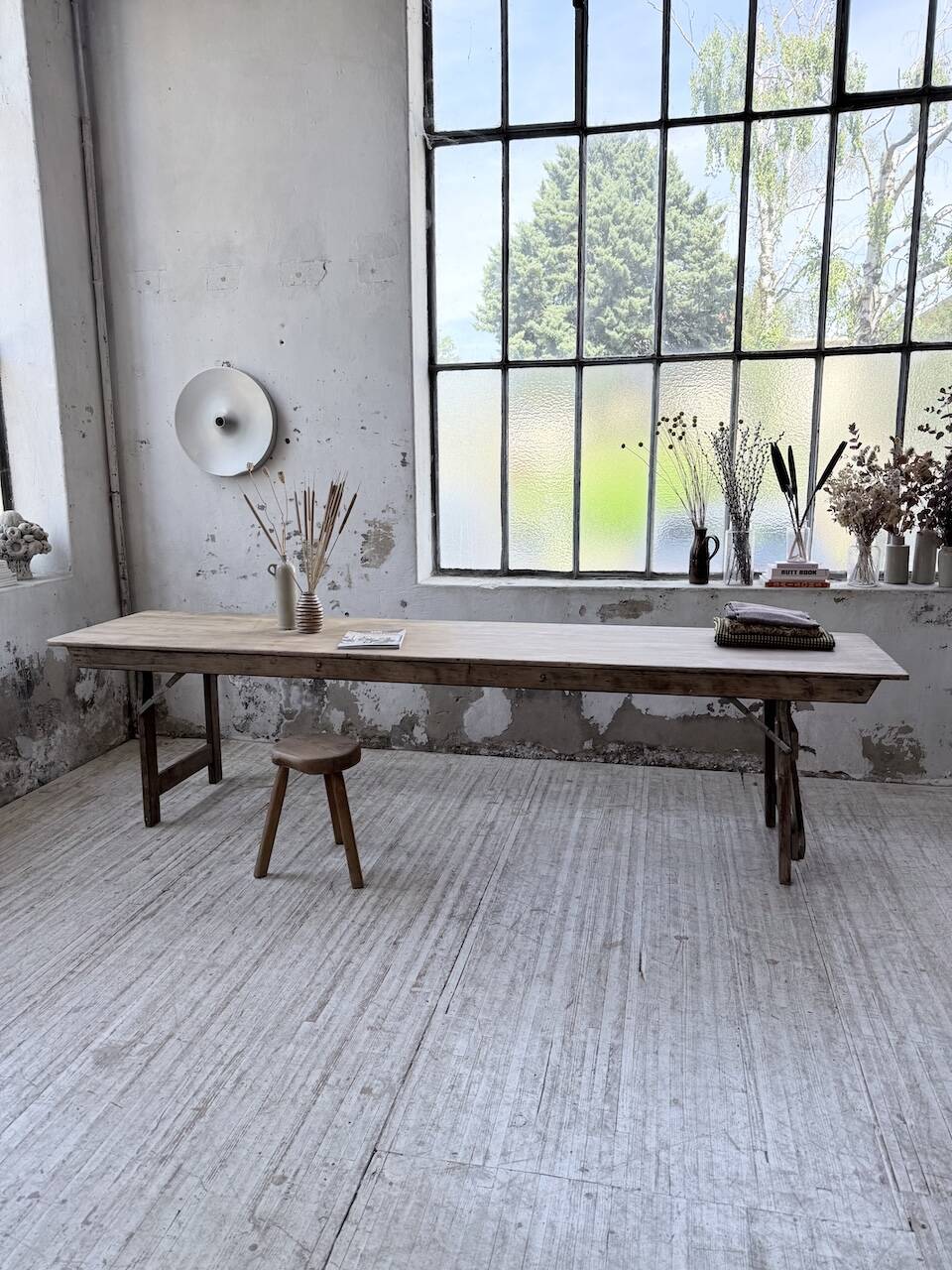 1950 XL folding farmhouse table in pine