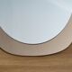Two-tone wall mirror vintage design Italy