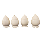 4 anciens cuit œuf porcelaine, Rypomy
