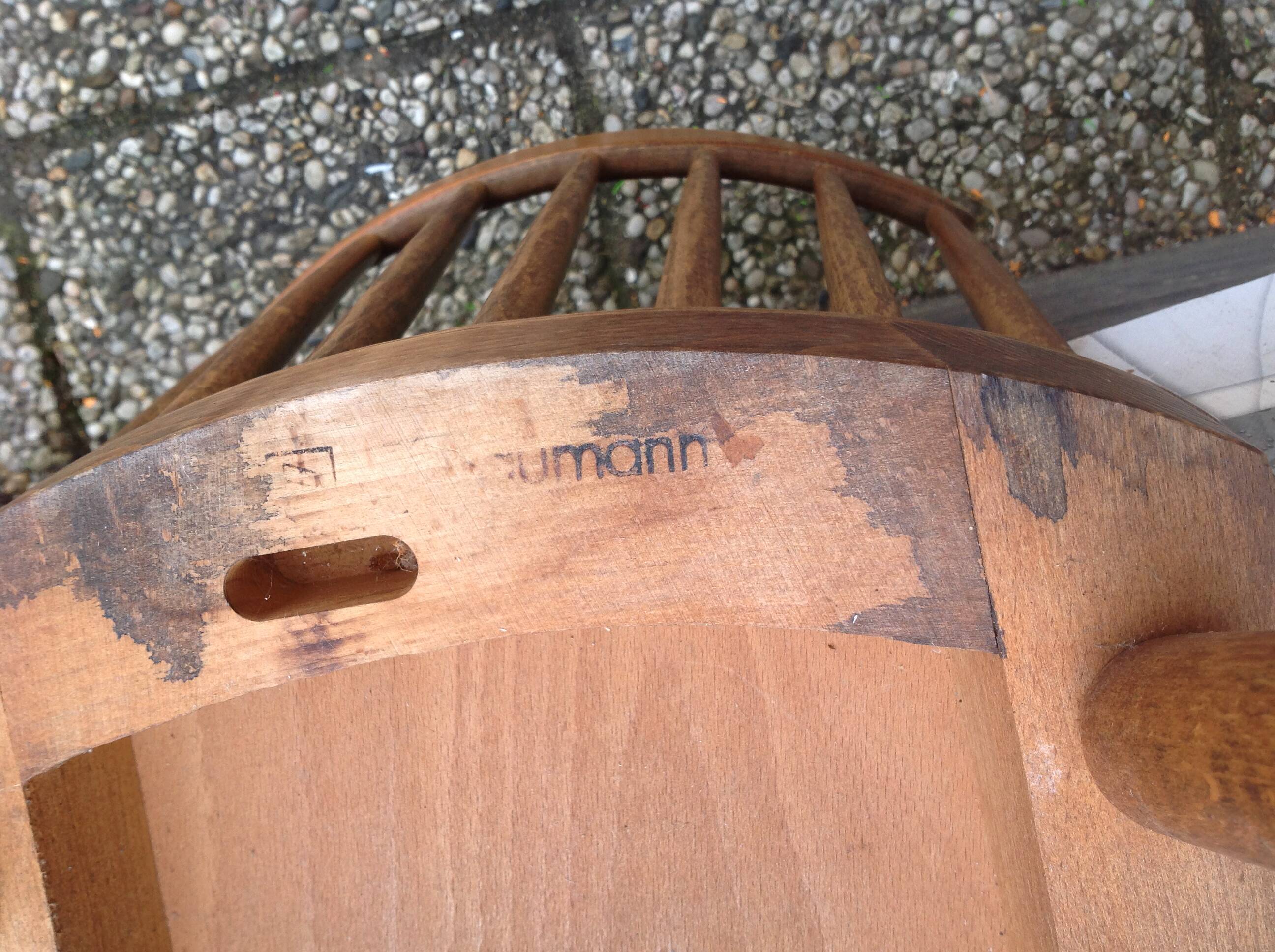 pair of Baumann chairs