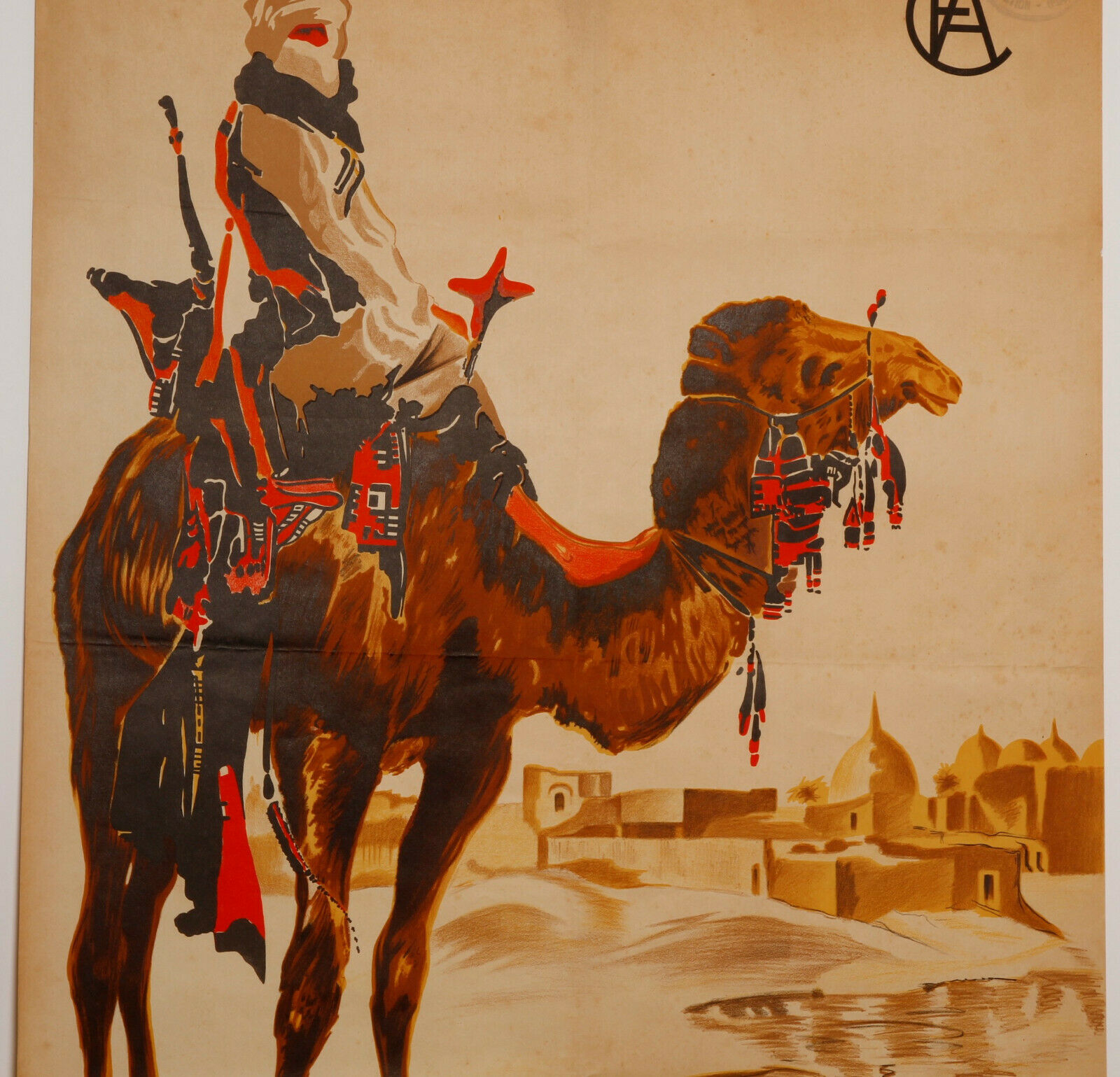 Poster by Roger Irriera "The Algerian South"