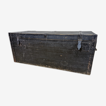 Antique travel trunk