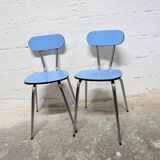 Pair of Formica chairs