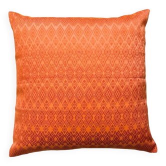 Coussin Kachin orange