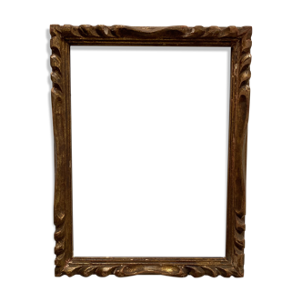 Old gilded frame