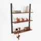 Oak modular shelving unit, Danish design, 1960s, made in Denmark