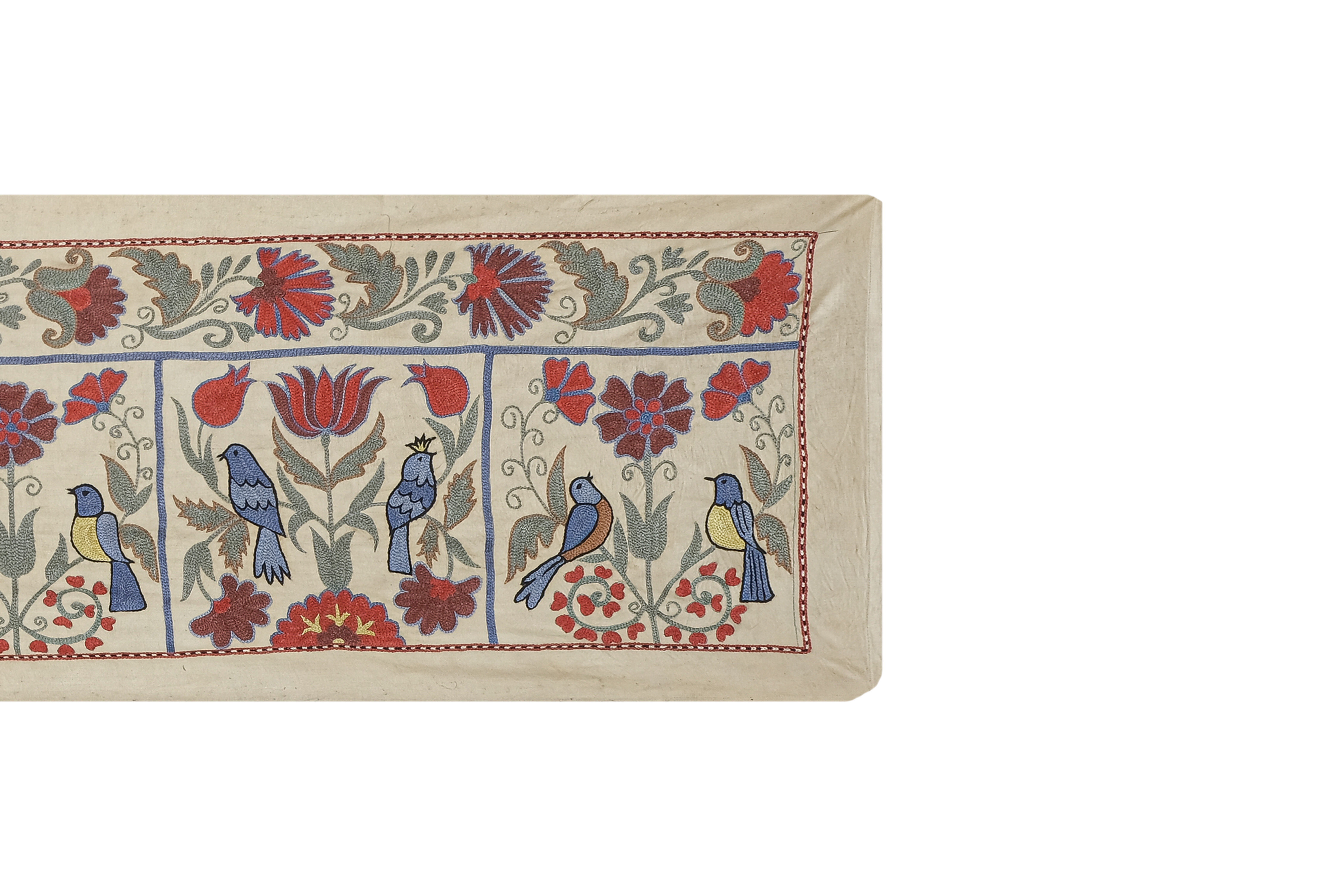 Suzani tapestry 56x216 cm