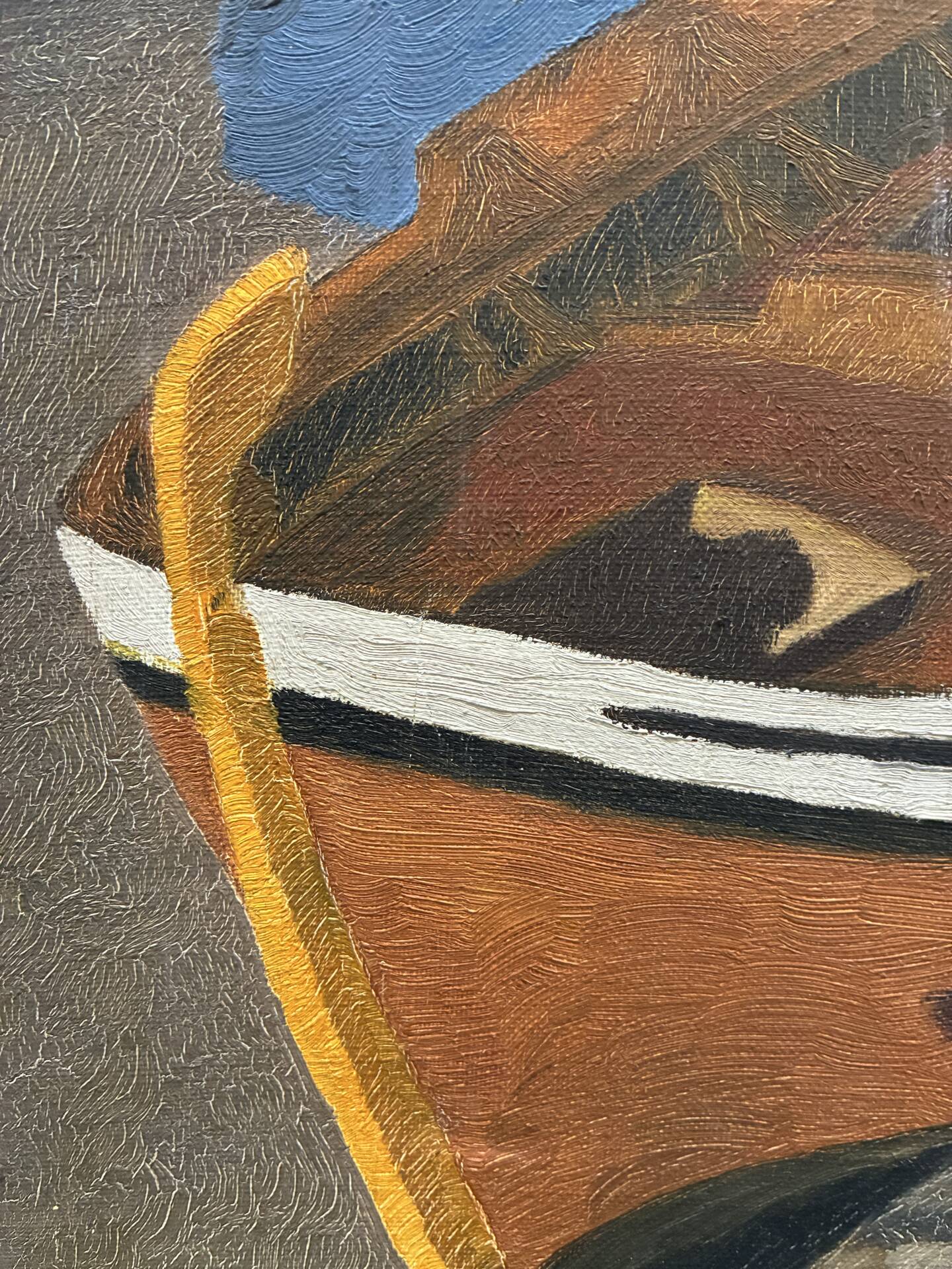 Marine, view of a Mediterranean port signed Chevalier, 20th century.