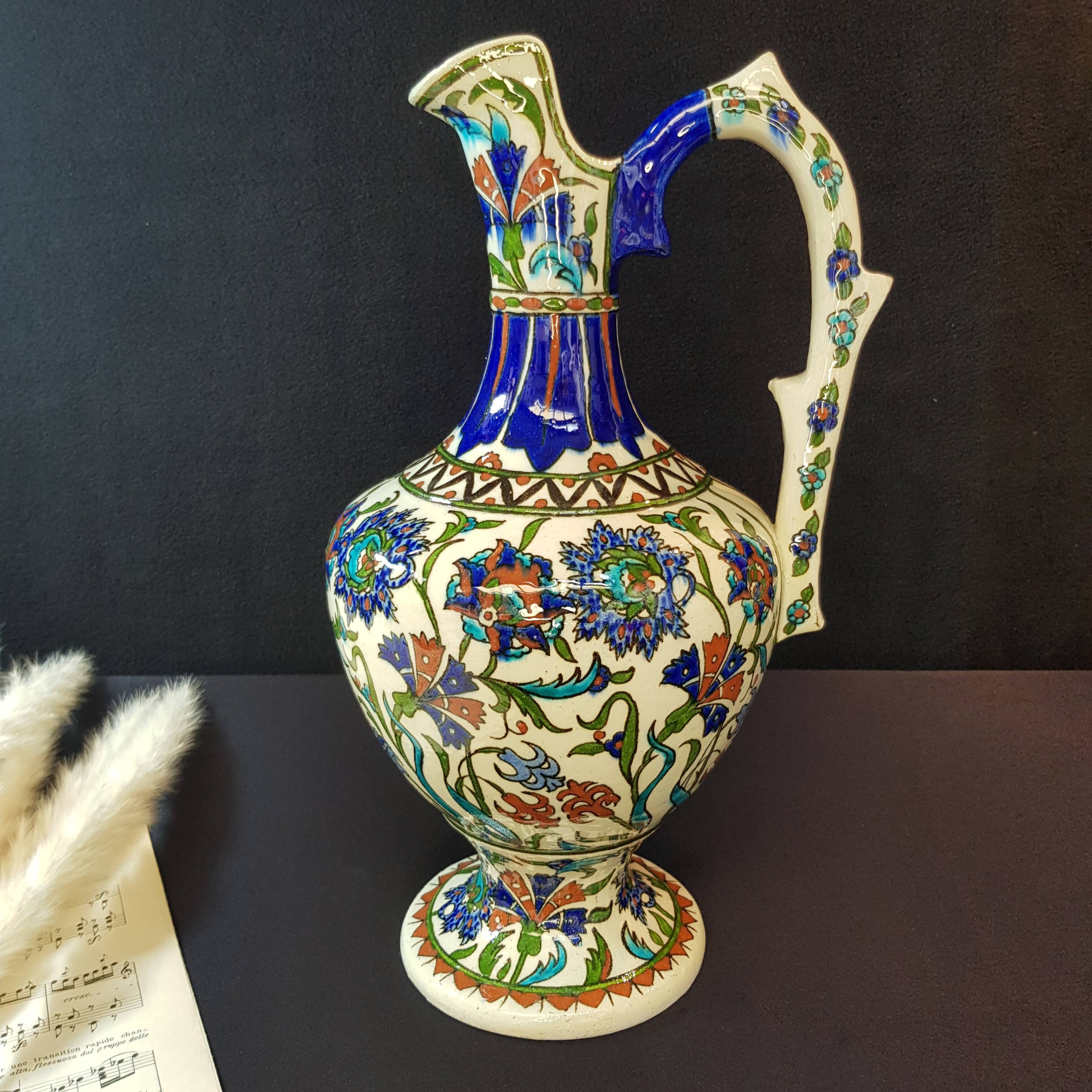 Ceramic ewer