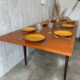"Butterfly" teak table