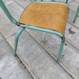 Set of two school chairs