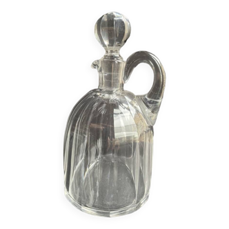 Blown and cut corked pitcher Baccarat