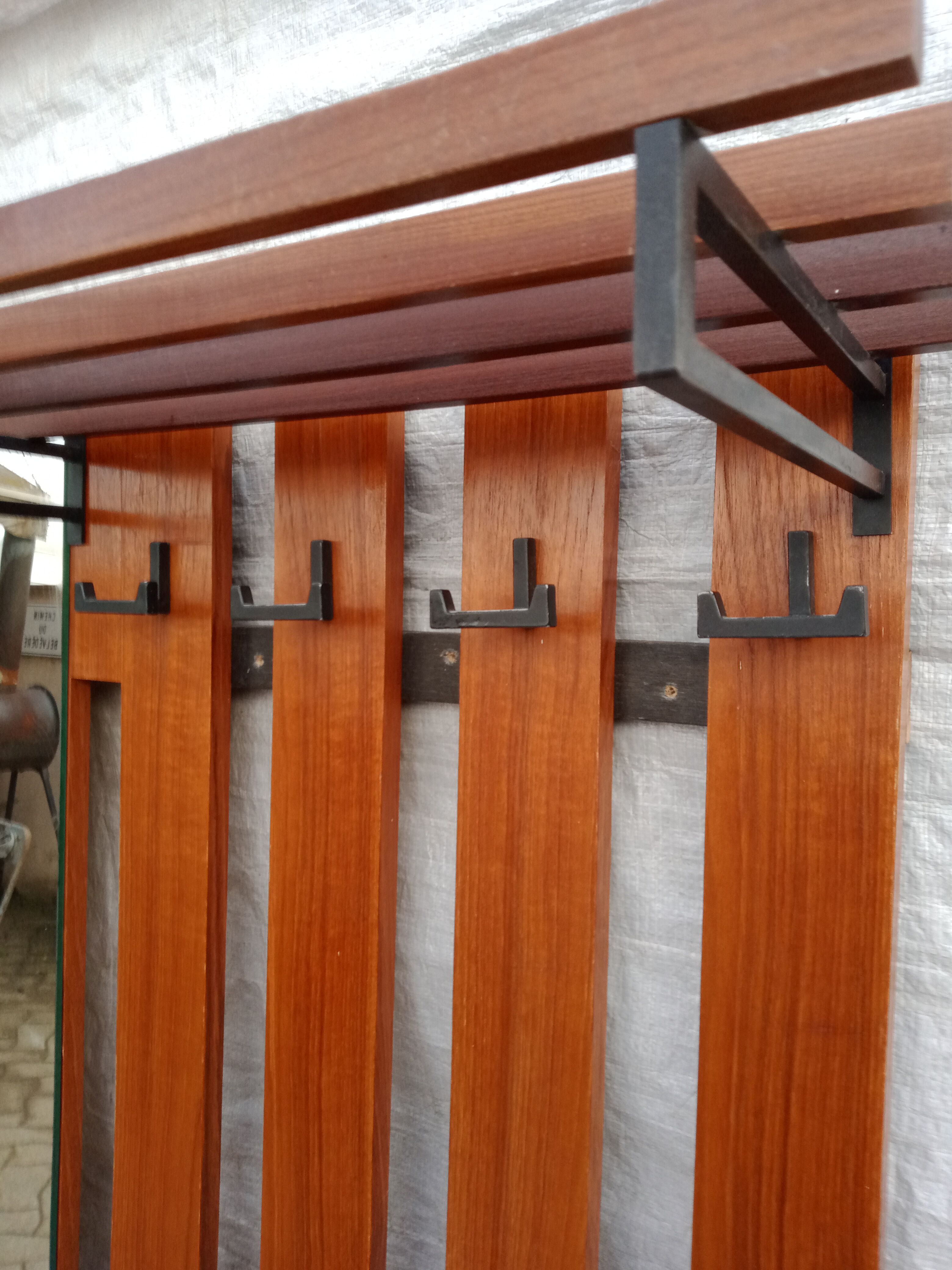 Scandinavian style coat rack